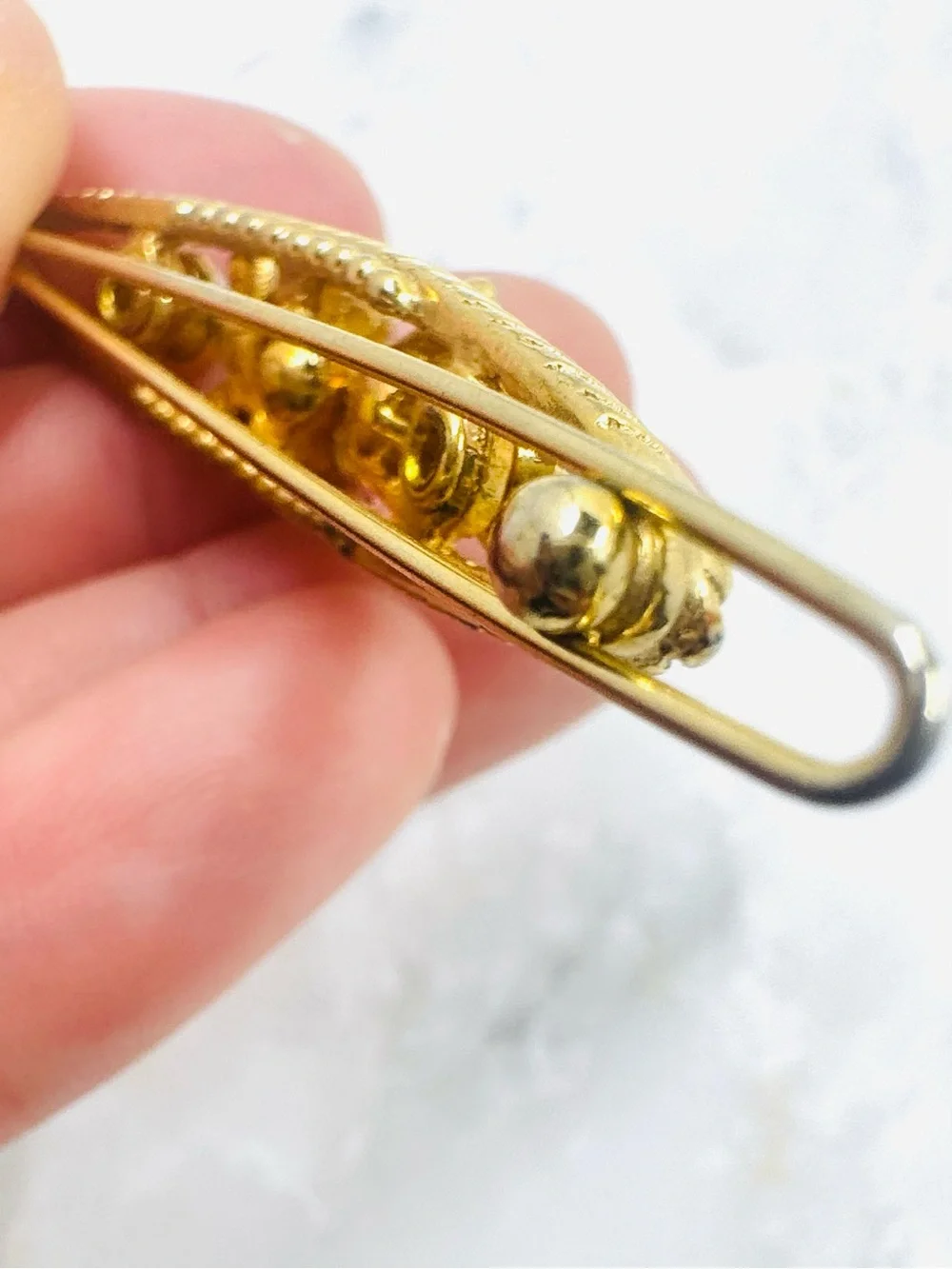 1950 Floral Pearl Barrett Unique Vintage